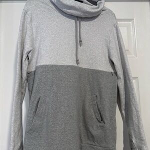 Nursing Queen Gray Two-Tone Sweater